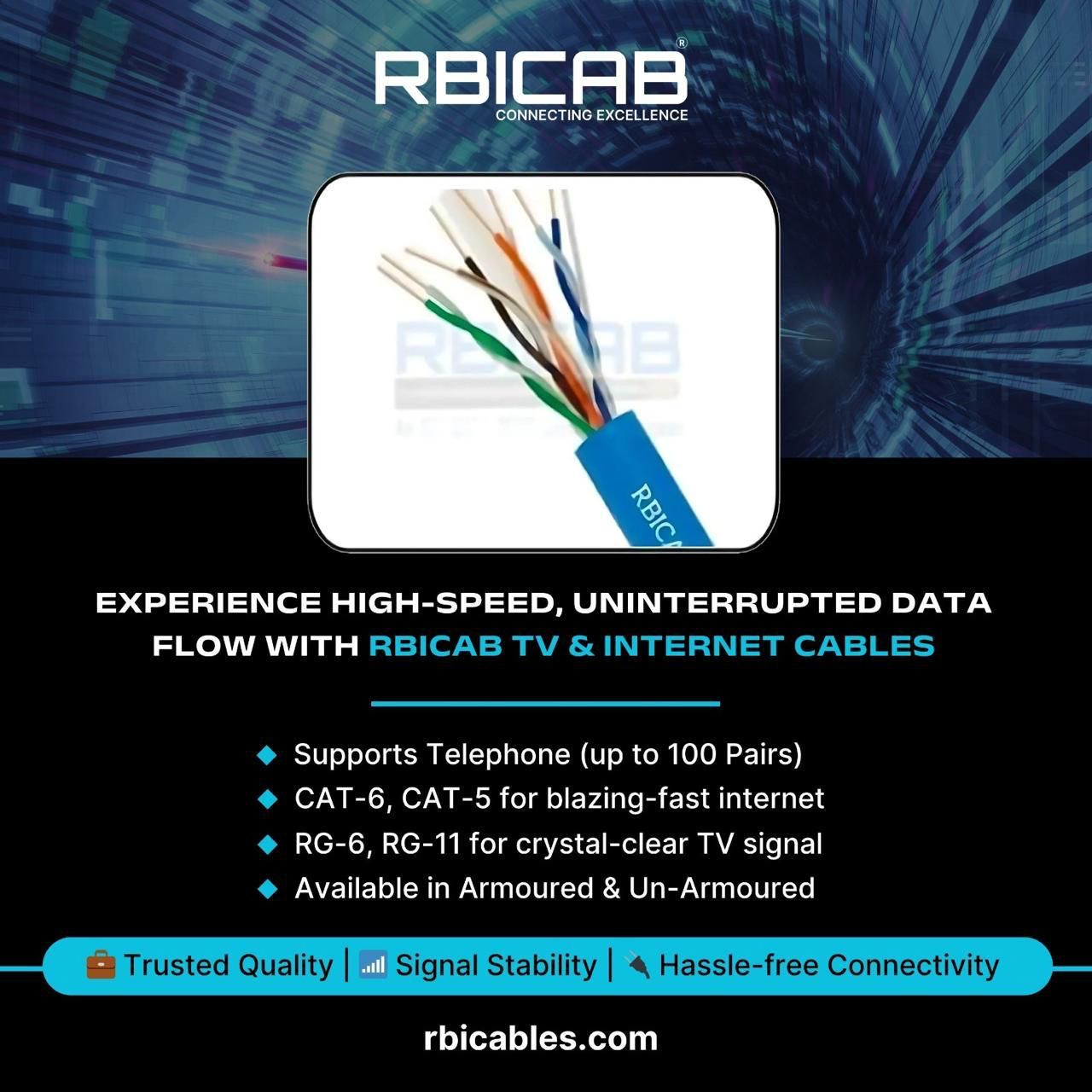 Telephone Wires & Cables