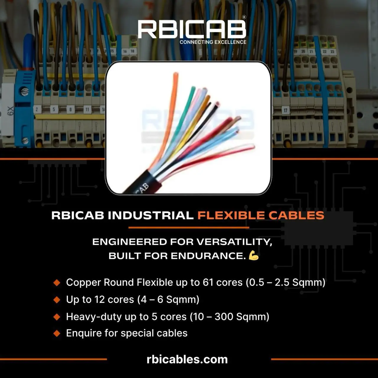 Flexible Control Wires & Cables